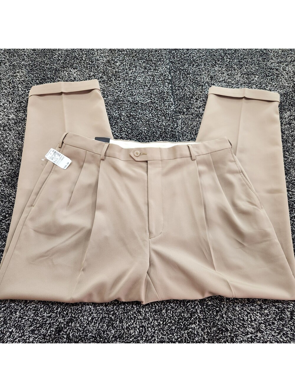 New Jos. A. Bank David Leadbetter Collection Men's Dress Pants Size 38x29 Tan